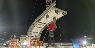 Sydney Light Rail installation