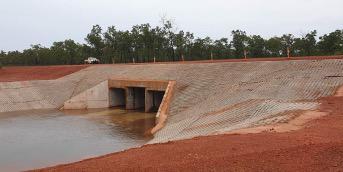 Culvert under Highway